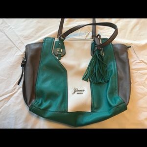 Guess purse-16”w x 12”h